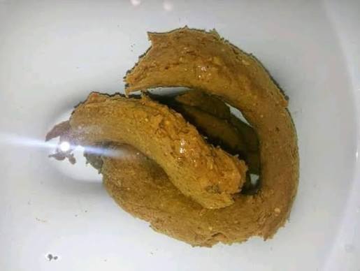 Kotoran di dalam kloset